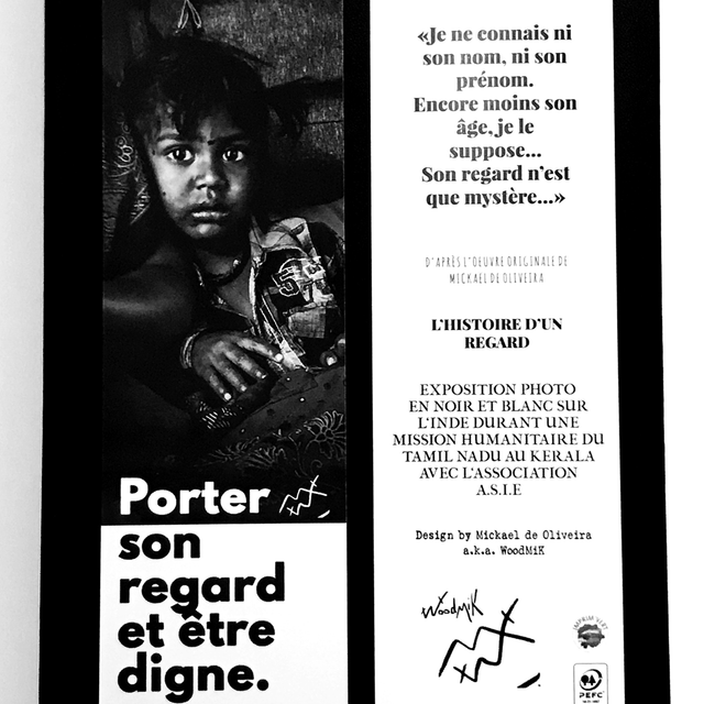 Marque page - LA PETITE FILLE AUX JASMINS -