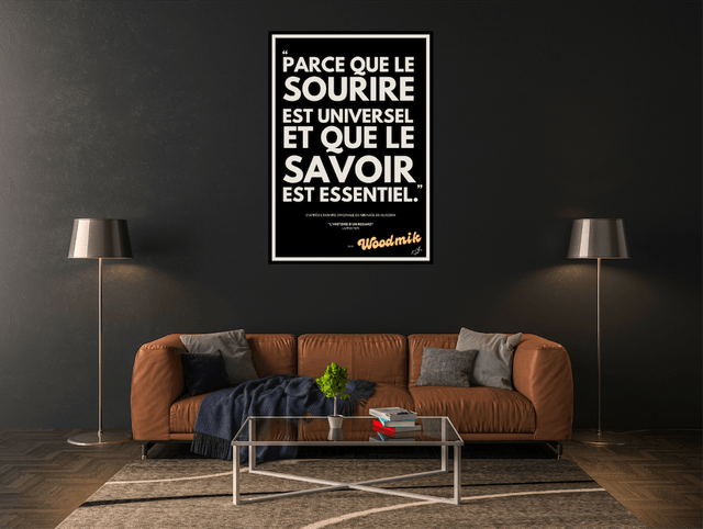 Affiche citation de la photo « l’école »